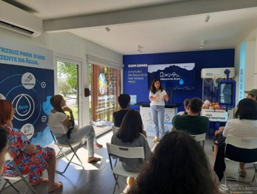 Mais de 100 pessoas conhecem a Tejo Atlântico nas férias 