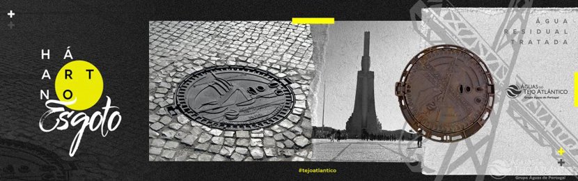 Há Art no Esgoto - Águas do Tejo Atlântico personalizam tampas de esgoto em 12 locais emblemáticos da cidade
