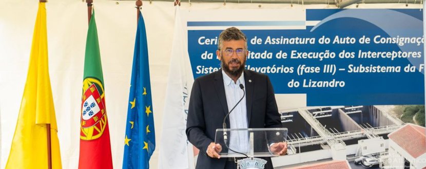 Assinado Auto de Consignação de 5M€ para a Empreitada de Execução dos Intercetores e Sistemas Elevatórios Foz do Lizandro